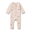 Peaches Organic Pointelle Zipsuit