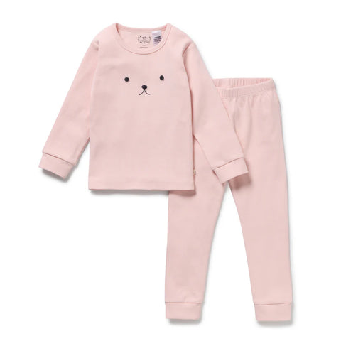 Wilson & Frenchy Strawberry Cream Long Sleeve Pyjamas