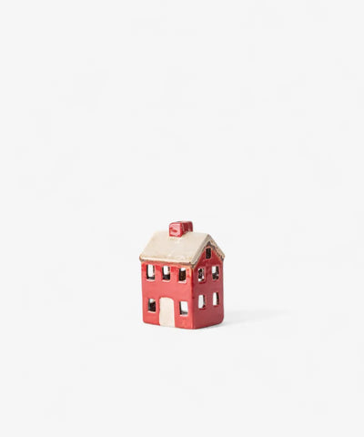 Alsace Petite Tea Light Chalet Red Cream (YA0088)
