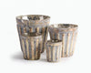 French Vintage Glass with Candles