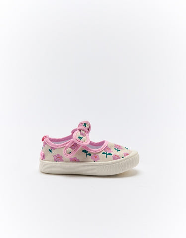 Millie Canvas Shoes - Poppies