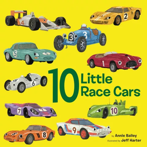 Book - 10 Little Race Cars