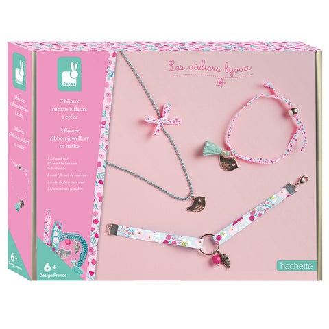Flower Ribbon Jewellery Kit