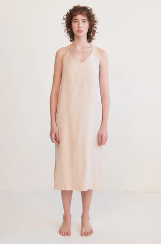 Paper Crane Peach Chiffon Chemise Mini Dress Size Medium