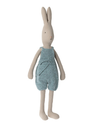 Maileg Bunny Size 4 in Overalls - Knitted