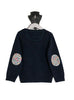 Navy Florence Jumper with Liberty Patches