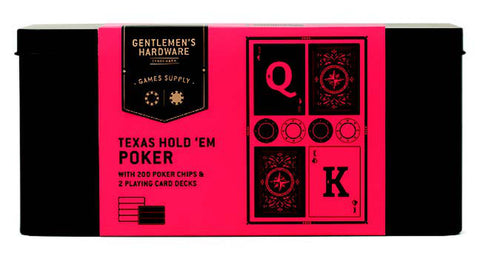 Gentlemen's Hardware - Texas Hold 'Em Poker