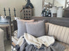 Quilted Sherpa Throw with 2 Cushions