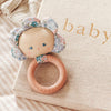 Flower Baby Teether Rattle.