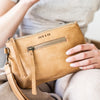 Juju & Co.- Small Leather Pouch - Natural