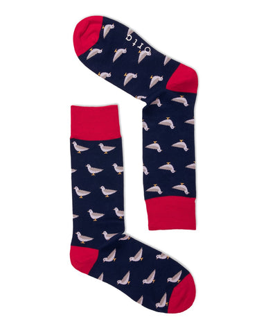ORTC Socks - Navy Seagulls