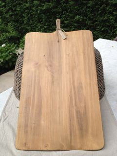Extra large rectangular French wooden cheese serving board