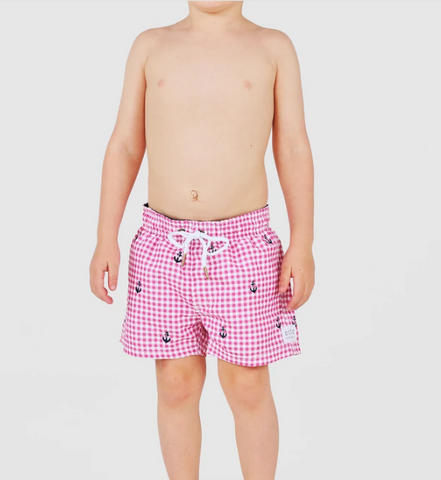 ORTC Robe red swim shorts - children's.