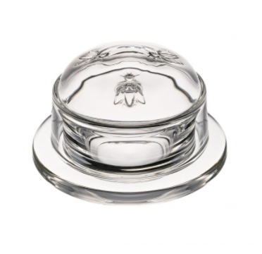 French Bee Butter Dish with Lid.