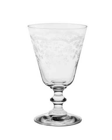 Etched Wine Glass - Box of 4.- 3278/5853.