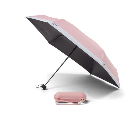 Panetone Folding Umbrella in Case - Light Pink 182