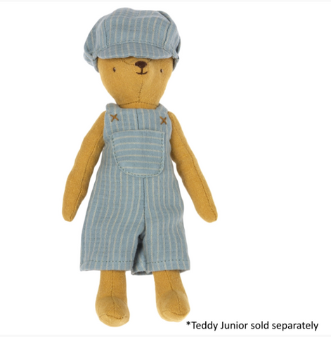 Maileg Overall and Cap for Teddy Junior.