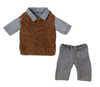 Maileg Shirt, Pullover & Pants set for Teddy Dad.