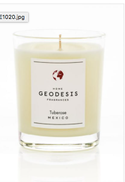 Geodesis Fragrant Candle - Tuberose