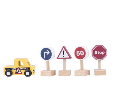 Moover Mini Car Set - Road Work Set.