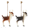 Maileg Metal Reindeer Christmas Ornaments.