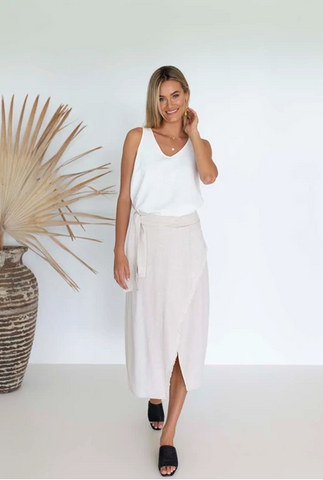 Humidity willow wrap skirt