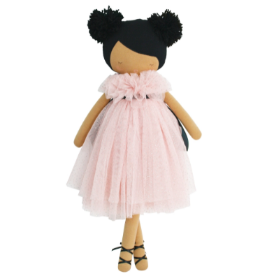 Valentina Pom Pom Doll 48cm Sparkle Pink