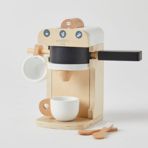 Wooden Coffee Machine