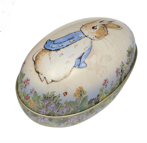 peter rabbit egg tin