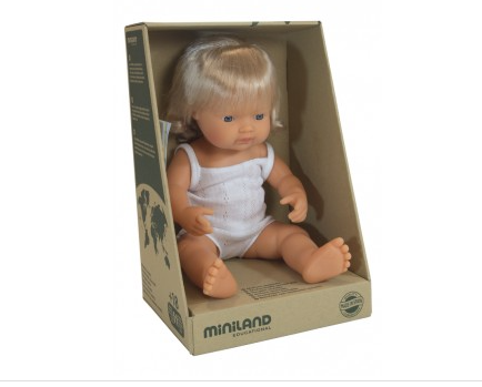 Anatomically Correct Baby, Caucasian Girl, 38 cm
