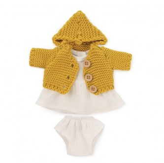 Miniland Clothing Sea Dress and Jacket set (21 cm Doll)