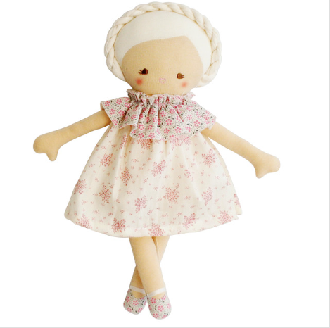 Baby Coco Doll 26cm Ivory Floral