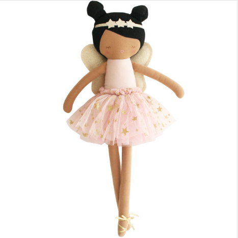Holly Fairy Doll 55cm Pink Gold
