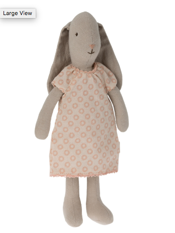 Maileg Bunny in Nightgown (Size 1)
