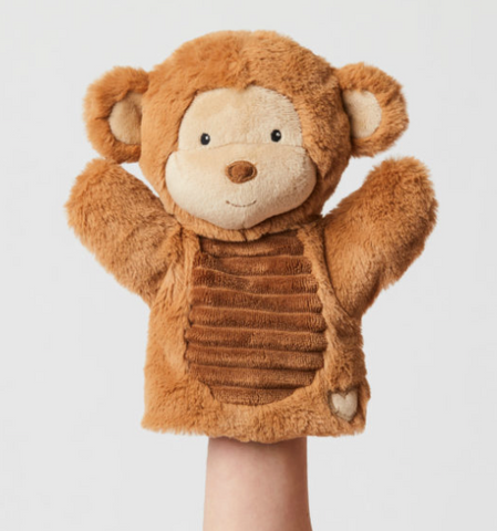 Sweetheart Slouchie Monkey Hand Puppet