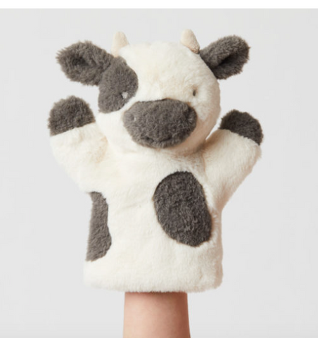 Bertie Cow Hand Puppet