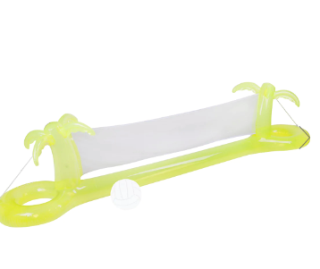 Sunnylife - Inflatable Float Away Volley Ball  Tropical - Neon Lime.