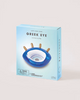 Sunnylife Luxe Pool Ring - Greek Eye Blue.