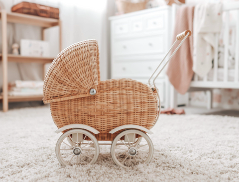 Wicker Pram