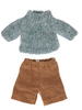 Maileg Knitted Sweater & Pants for big Brother.