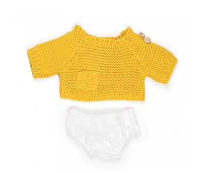 Miniland Clothing Sea Pants and Jumper set (21 cm Doll)