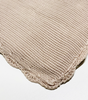 Cotton Scalloped Edge Baby Blanket