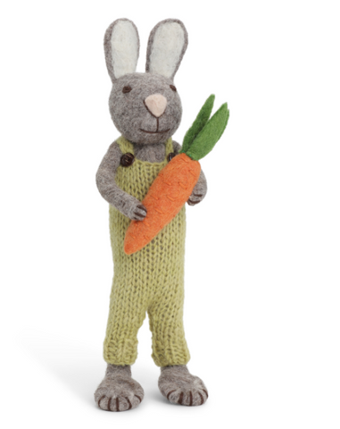 Gry & Sif Bunny Big - Olive Pants & Carrot - 10412