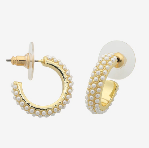 Marigold Pearl Earring - E581.