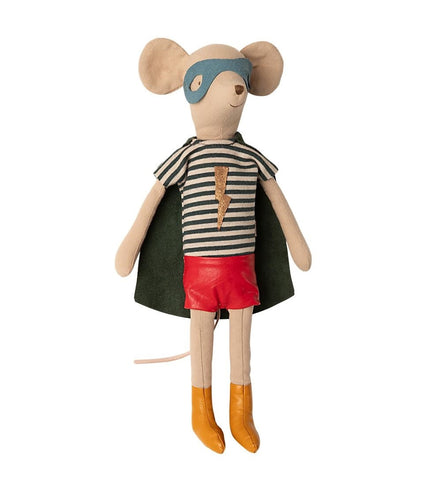 Maileg Superhero Mouse Medium Boy