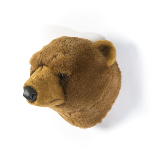 Wild and Soft - Brown Bear Head