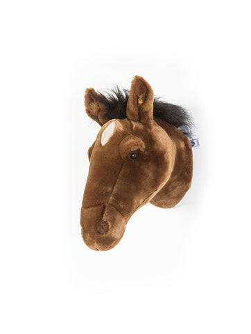 Wild and Soft - Brown Horse Head