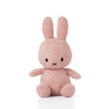 Miffy Sitting Corduroy - Pink and white (23cm)